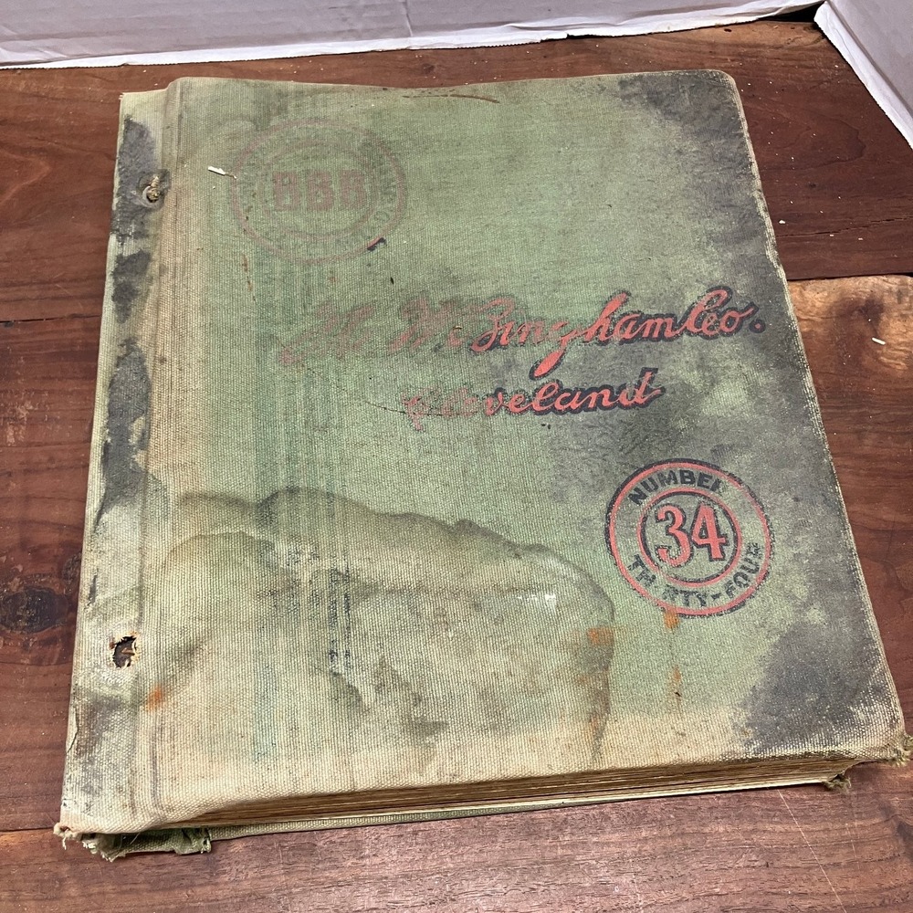 W. Bingham Co. Catalog Number 34 1935 Vintage Industrial Hardware Cleveland